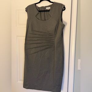 Calvin Klein Grey Dress - 16